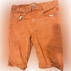 Carbon Orange Shorts 32